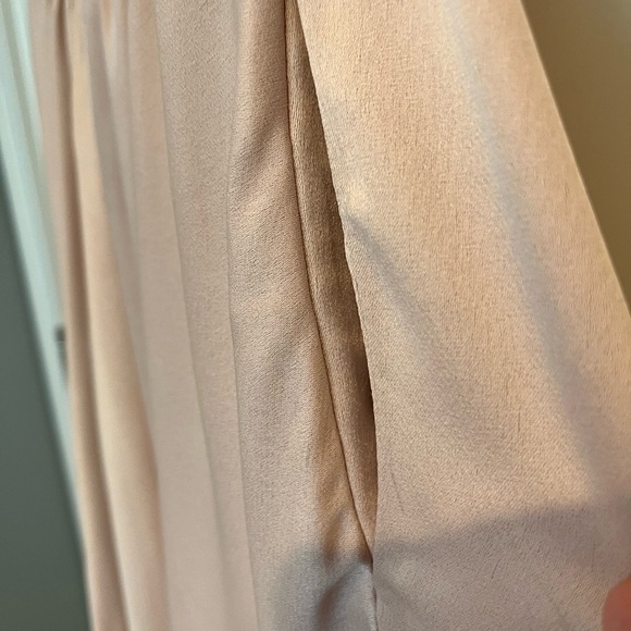 Anthropologie BHLDN Elsie Straight-Neck Satin A-Line Gown - Picture 7 of 16